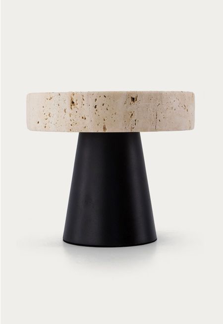 Metal Marble Fruit Plate