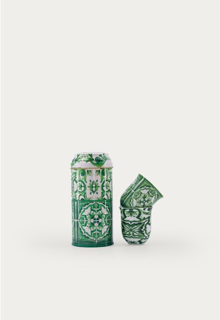 Tin & Box With Espresso Cup (2 Pcs)