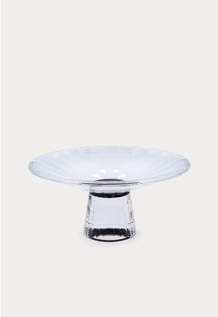 Crystal Tray With Stand