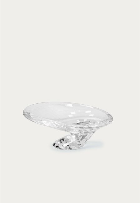 Crystal Tray With Stand