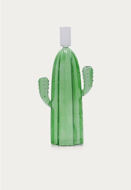 Cactus Shape Glass Candle Holder