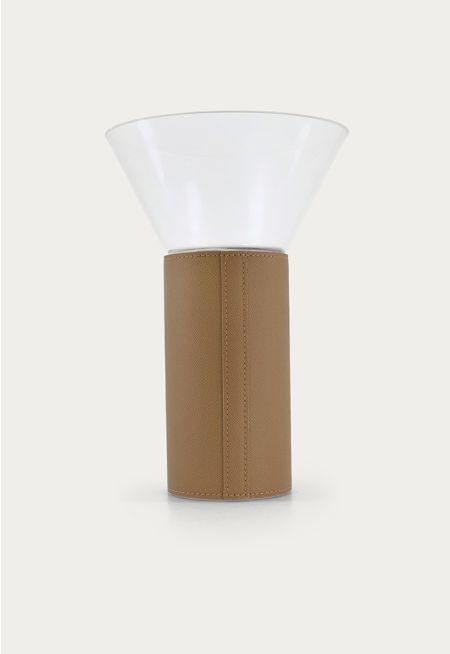 Leather Vase