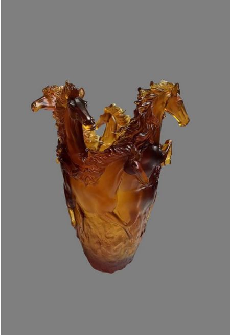 Coloured Glaze Vase