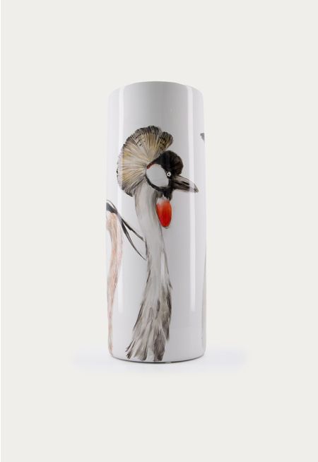 Hand-Painted Porcelain Vase