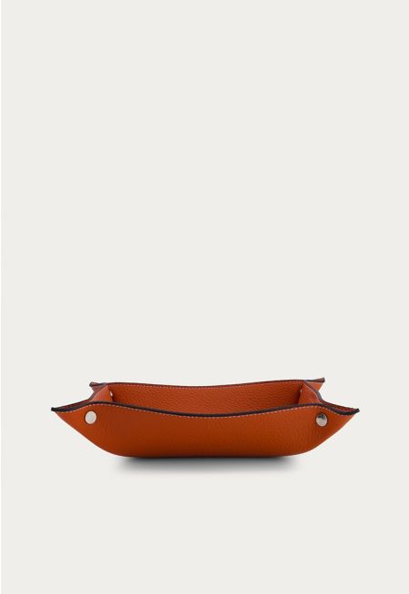 Leather Tray 30*24 Cm