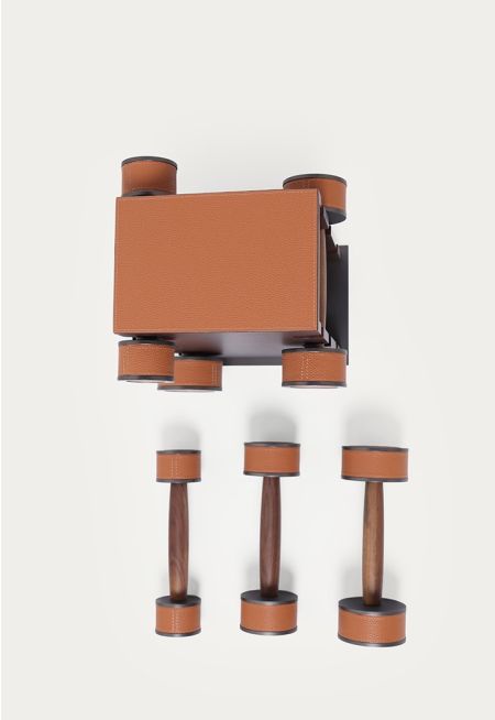 Dumbbell Set With Stand 3 Weights