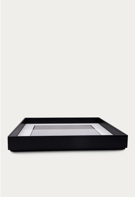 Striped Illusion Effect Large Tray