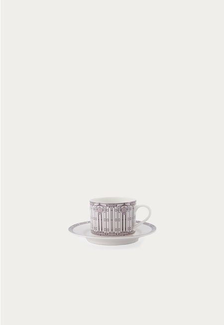Tea Cup & Saucer Set of 6Pcs