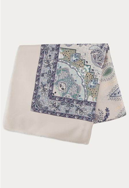 Printed Scarf 140*140 Cm