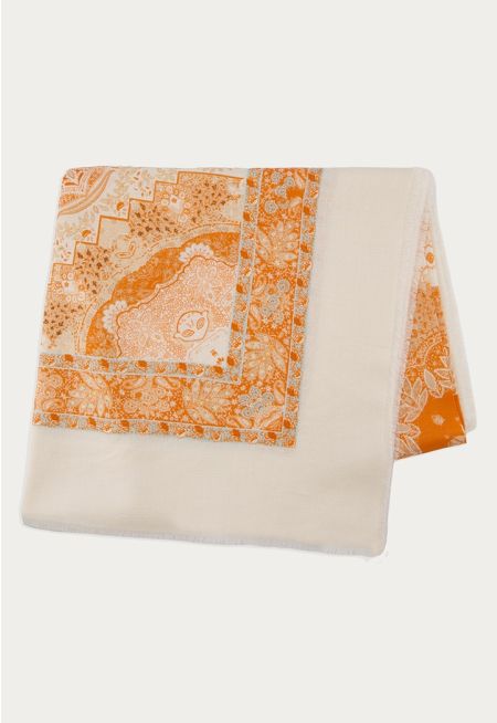 Printed Scarf 140*140 Cm