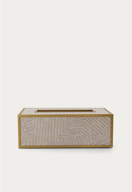 Brass Tissue Box