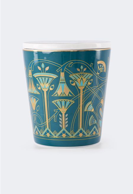 Bone China Small Vase With Lid