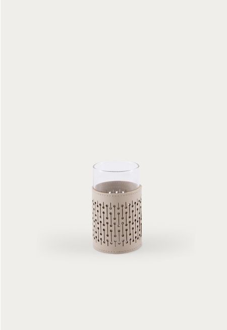 Leather Embellished Tumbler (6 Pcs)
