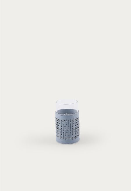 Leather Embellished Tumbler (6 Pcs)