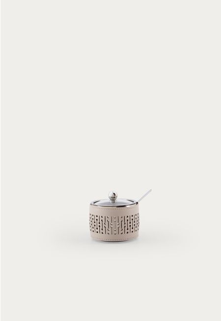 Sugar Pot With Spoon
