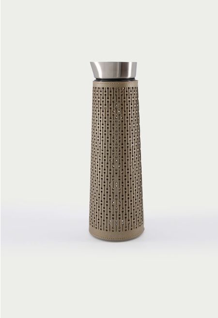Vacuum Flask With Leather Design 1L