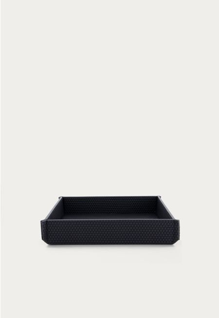Square Leather Tray