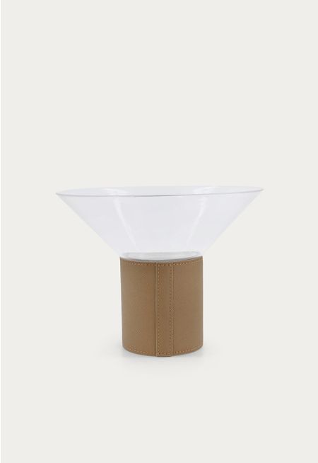 Leather Vase