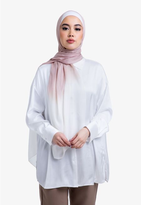 Solid Rectangular Hijab