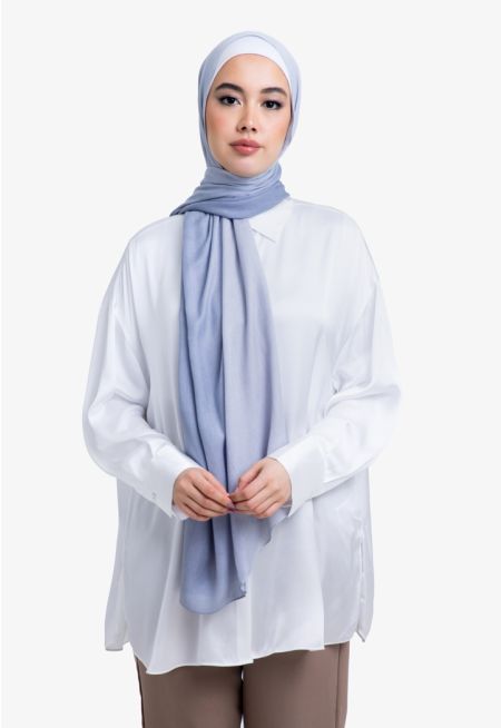 Ombre Long Rectangular Hijab