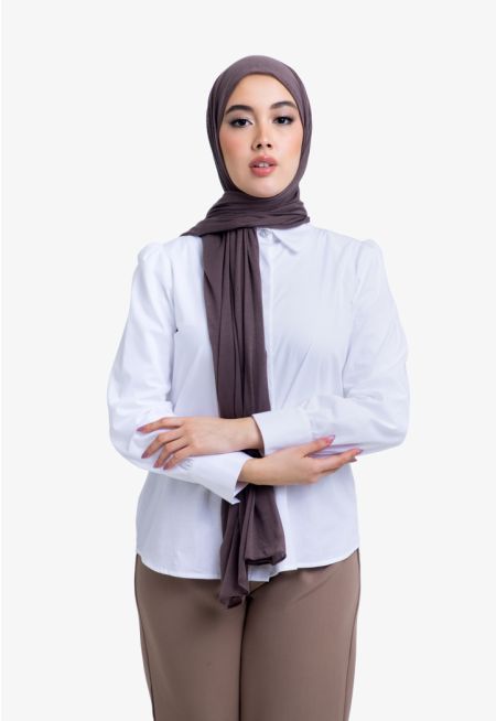 Solid Cotton Jersey Hijab