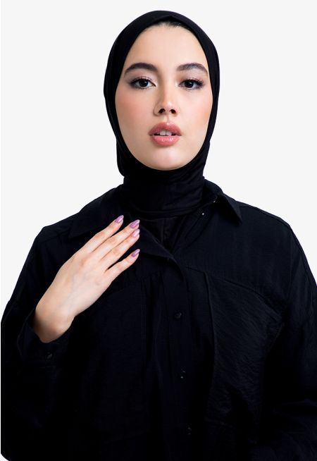 قبعة حجاب داخلية مع باند ثابت
