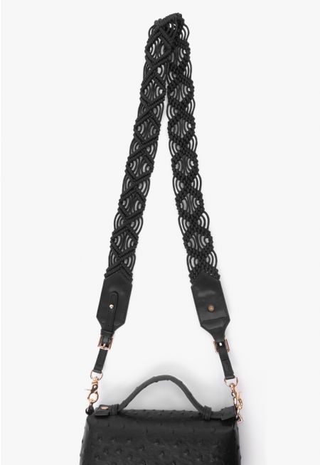 Chic PU Leather Shoulder Bag Strap