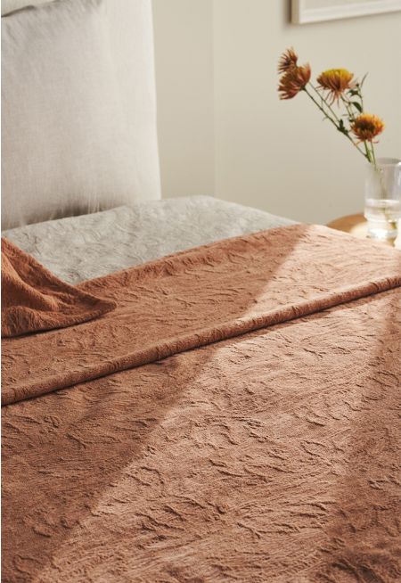 Solid Bedspread Cotton 250 x 250 Cm