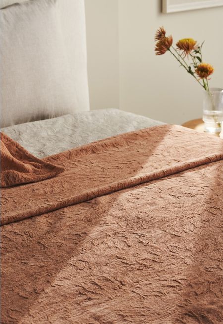 COTTON JACQUARD BEDSPREAD (250*250 CM)