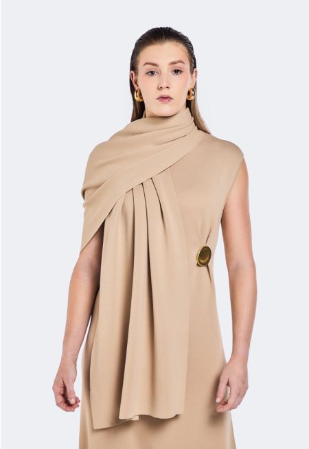Solid Knitted Scarf