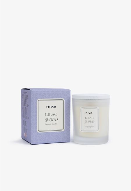 Riva Lilac Oud Scented Candle