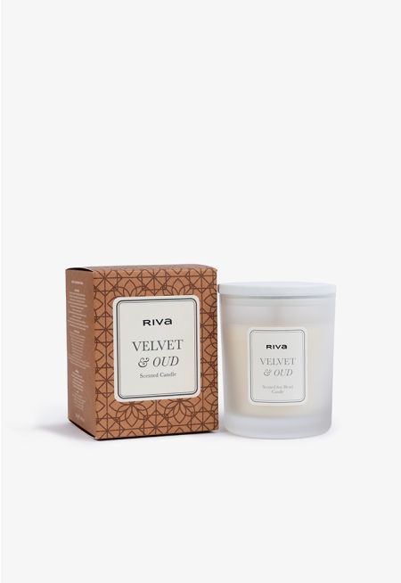 Riva Velvet Oud Scented Candle