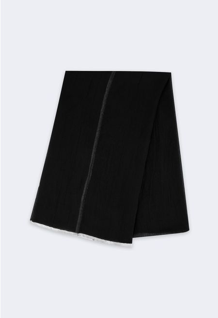 Folded Contrast Hijab