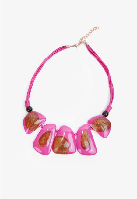 Vibrant Abstract Necklace