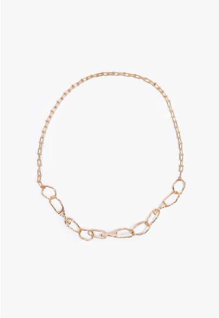 Chained Long Necklace 