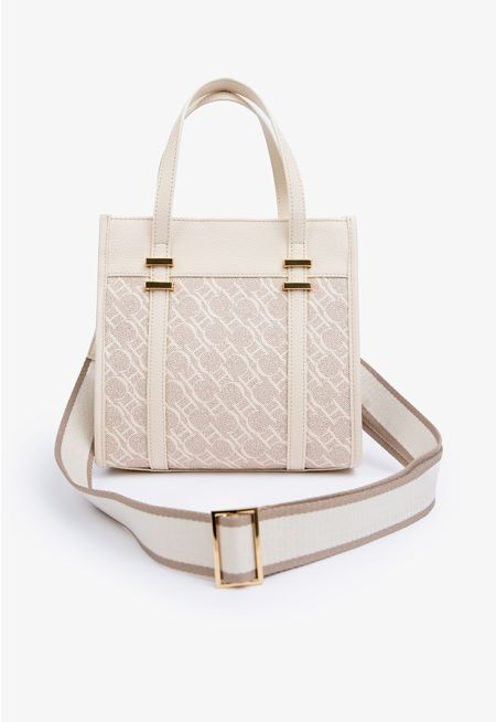 Printed Monogram Hand Bag