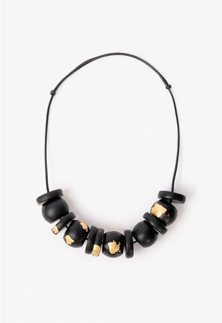 Metallic Chunky Necklace