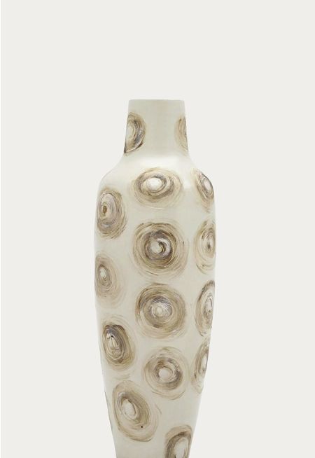 Hand-Painted Porcelain Vase