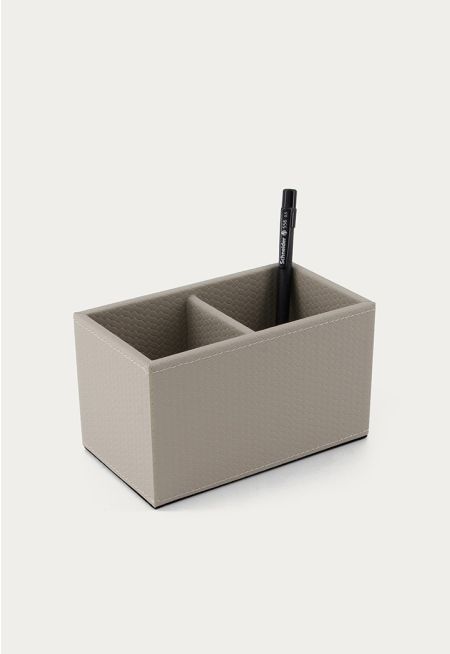 Leather Medium Pen Pot