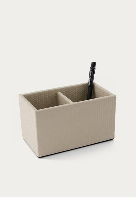 Leather Medium Pen Pot