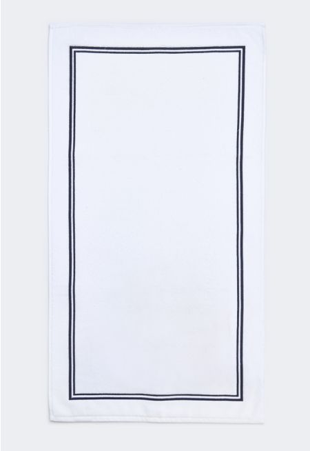 BATHMAT WITH PIPING (50*90 cm)