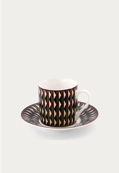 Bone China Turkish Coffee Cup Set Of 6 Pcs