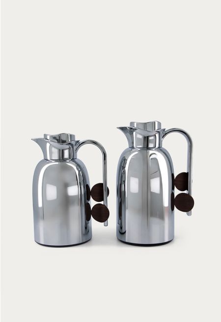 Metal Flask Set Of 2 Pieces
