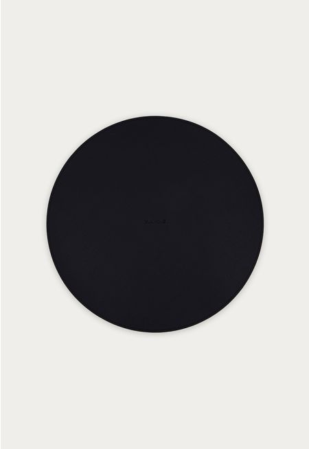 Round Leather placemat