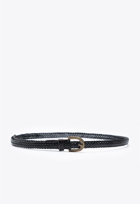 Braided Synthetic Belt -Sale