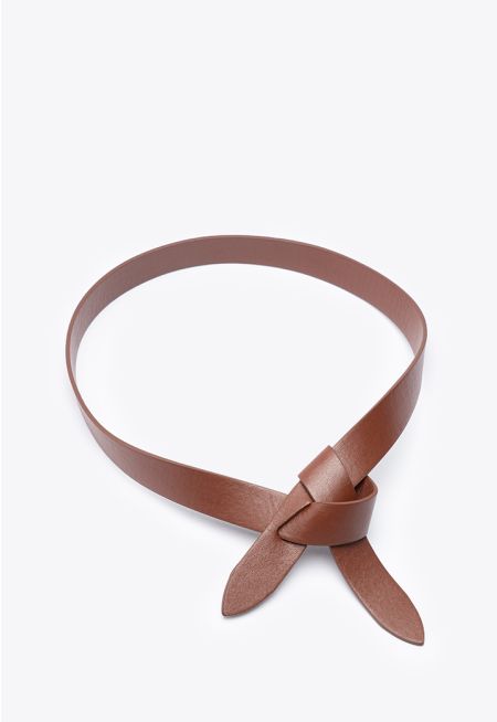 Soft Knotted Strap Belt -Sale