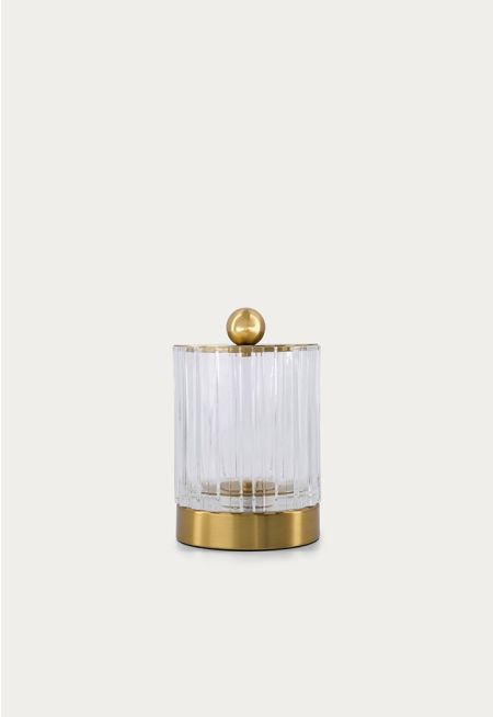 Fusion Glass Jar