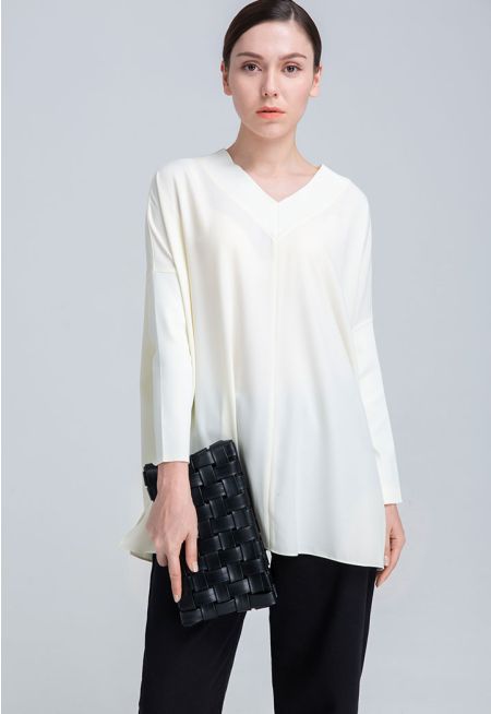 Basic Smart Loose Fit Blouse