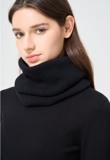 Solid Knitted Scarf