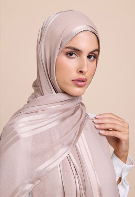 حجاب شاش مخطط